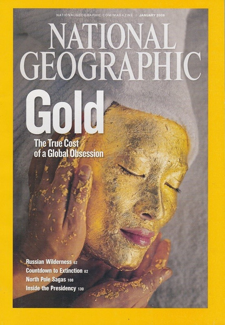 National Geographic 2009 January (No Map) GOLD The True Cost, Russian Wilderness