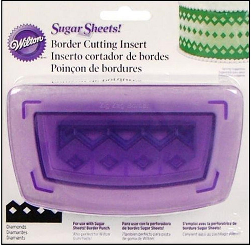 NEW - Wilton Border Cutting Insert DIAMONDS For Sugar Sheets
