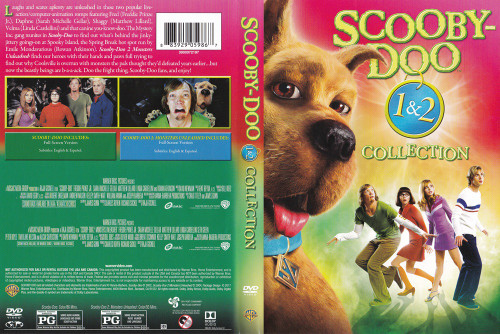 Replacement Original Artwork SCOOBY-DOO 1 & 2 - DVD