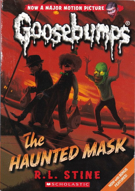 R.L. Stine THE HAUNTED MASK Paperback (G) Goosebumps #11