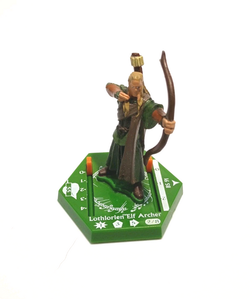 LOTHLORIEN ELF ARCHER Lord Of The Rings Combat Hex Figure BS 91