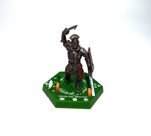 URUK-HAI WARRIOR Lord Of The Rings Combat Hex Figure BS 25