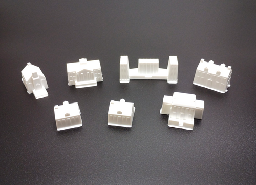 Replacement Pieces THE GAME OF LIFE - BUILDINGS 1991