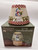 Holiday Time SNOWMAN Ceramic Christmas Candle Shade Topper