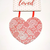 Valentine's Day HEARTS & LOVE Hanging Wall Art Sign Plaque Decor 32" Long