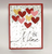 Valentine's Day Hearts BE MINE Wood & Metal Decorative Plaque / Box