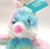 Easter Plush Soft RAINBOW / BLUE BOW STUFFED BUNNY RABBIT 10" Tall