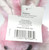 Easter Plush Soft PINK & PURPLE / PINK BOW STUFFED BUNNY RABBIT 10" Tall