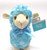 Easter Plush Soft BLUE & WHITE STUFFED LAMB STANDING