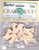 Darice Craftwood 3/4" LETTER N - Quality Natural Wood Trimmings 5 Pieces 9127-N