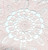 15" Handmade Crochet Light Pink STAR Pattern Doily