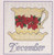 BIRTHDAY TEA CUPS NOVEMBER DECEMBER Cross-Stitch (Single Pattern From Magazine)