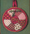 COUNTRY CHRISTMAS WREATH 1988 Cross-Stitch (Single Pattern From Magazine)