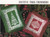 FESTIVE TREE TRIMMERS Cross-Stitch (Single Pattern From Magazine) Christmas Noel