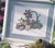 SPRING BASKET Cross-Stitch (Single Pattern From Magazine)