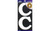 Sticko / ekSuccess 3.5" MONOGRAM BLOCK LETTER "C" White Stickers - Acid Free