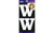 Sticko / ekSuccess 3.5" MONOGRAM BLOCK LETTER "W" White Stickers - Acid Free