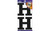 Sticko / ekSuccess 3.5" MONOGRAM BLOCK LETTER "H" Black Stickers - Acid Free