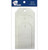 Paper Accents GLITZ FAIRY DUST 10 Piece Assorted Size Craft Tags Glitter