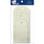 Paper Accents GLITZ CHAMPAGNE 10 Piece Assorted Size Craft Tags Glitter Sparkle