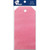 Paper Accents GLITZ PETAL PINK 10 Piece Craft Tags Small 2.125 X 4.25" Scrapbook