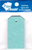 Paper Accents SKY BLUE 10 Piece Craft Tags XXS 1.25" X 2.5" Glitter Sparkle
