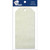Paper Accents GLITZ CHAMPAGNE 10 Piece XXS Craft Tags 2.5" X 5.25" Scrapbooking