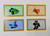 Replacement Pieces MONOPOLY JR - 4 TOKEN CHARACTER CARDS