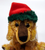 JINGLEPUP Christmas Holiday Dog 6" Beanie Baby TY 2001 All Tags (Encased Swing)