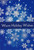 Christmas Card with Envelope - WARM HOLIDAY WISHES Foil Print 6.5" X 4.5"