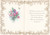 Vintage Card with Envelope BIRTHDAY GREETINGS Foil / Sparkle / Scalloped Edges