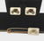 Vintage WHITE CARRIAGE Cufflinks and Tie Pin Set