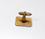 Vintage WHITE CARRIAGE Cufflinks and Tie Pin Set