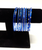 Set of 12 BLUE BANGLE BRACELETS Costume Jewelry 9" Around Solid & Sparkly