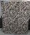 Light Tan / Dark Brown Zebra Style Print Fleece Blanket 60" X 48" Throw