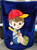 Vintage Boys Baseball Heavy Fuzzy Blanket 57" X 43"