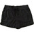 Faded Glory Womens Size 6 BLACK SHORTS Elastic Waist 100% Cotton Light Weight