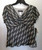 NWT - JONES NEW YORK Womans Short Sleeve Top Shirt 10 P Petite