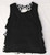 GARANIMALS Black & White Ruffly HEART Dress 3T (EUC)