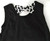 GARANIMALS Black & White Ruffly HEART Dress 3T (EUC)