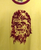 Star Wars CHEWBACCA Yellow Short Sleeve Tee Shirt Mens Small