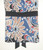 AB STUDIO Womans Short Sleeve Shirt Junior XL Multi-Colored Flower