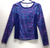 Danskin Now Dri More Girls XL 14/16 Purple Long Sleeve Shirt Performance Stretch