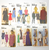 Lot of 22 Sewing Patterns BUTTERICK Cut To Size 16