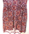 Bobbie Brooks - Womens 1X PAISLEY PRINT MIDI DRESS Pink Tie Waist