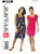Uncut SEE & SEW Easy Pattern B5768 Womens 8-24 Misses Petite Scoop Neck Dress