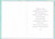 Mothers Day Card DAUGHTER YOU'RE LOVED Blue Foil Print w/ Envelope