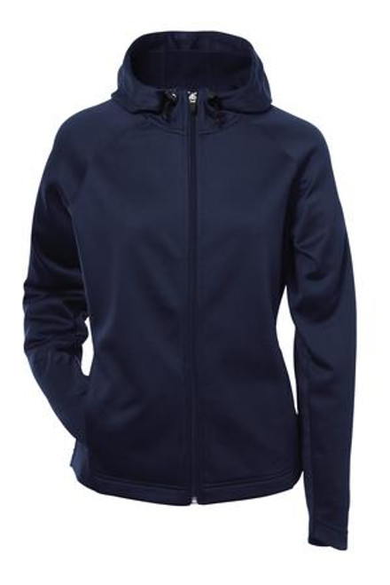 ATC™ PTECH® FLEECE HOODED LADIES' JACKET