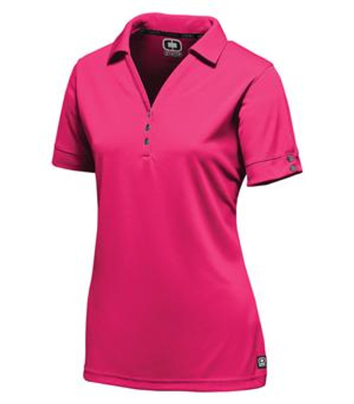 OGIO GLAM LADIES' POLO Golf Shirts - Pink Crush