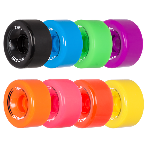 Sonar Zen Outdoor Roller Skate Wheels 62mm